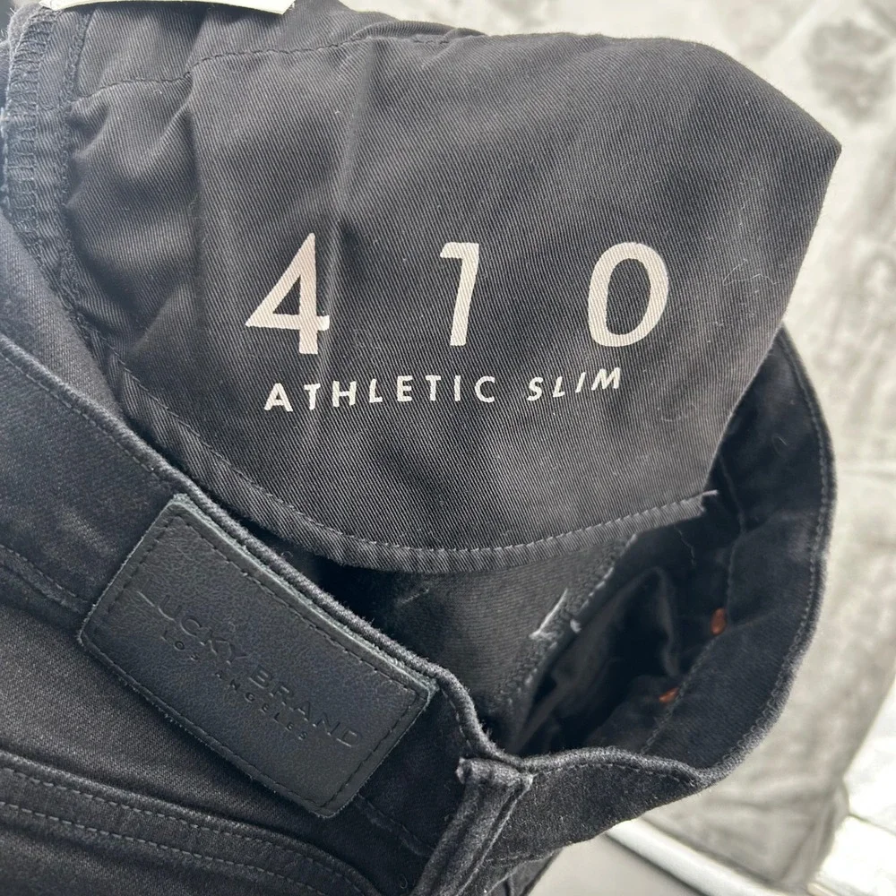 Lucky Brand 410 Athletic Slim Mens‎ Black Advanced Stretch Jeans W31 L30 7M13142
